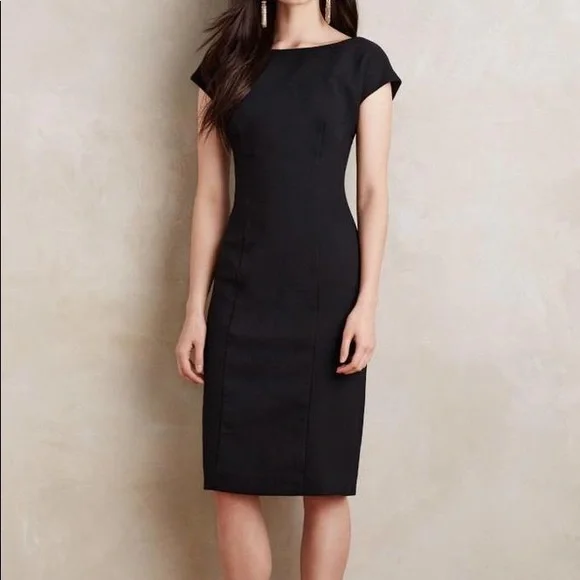 anthropologie maeve black dress ALVAREZ COWL NECK CROSS OPEN BACK RUCHED SEQUIN MAXI DRESS